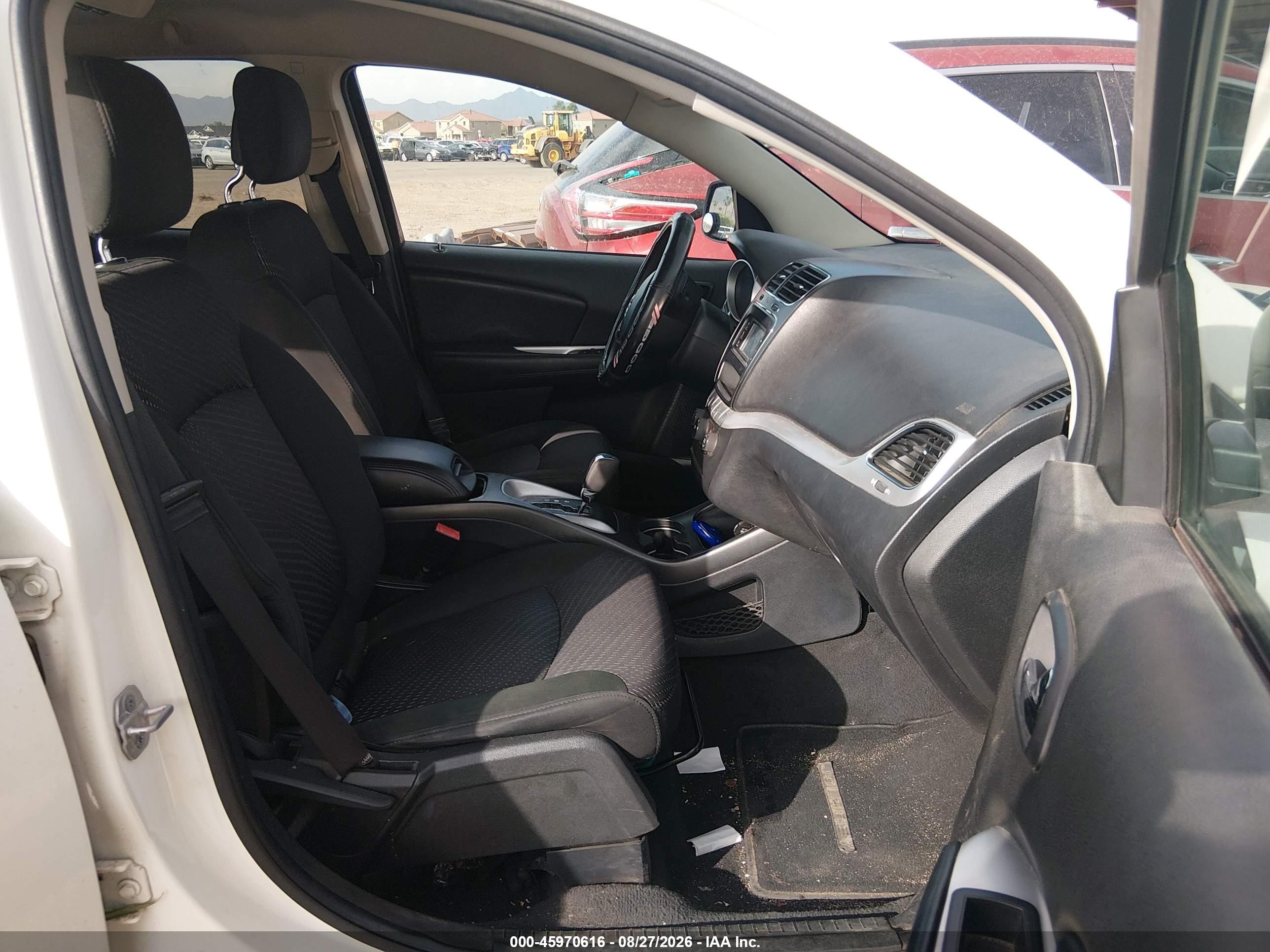 2012 Dodge Journey Sxt White vin: 3C4PDDBG6CT166616