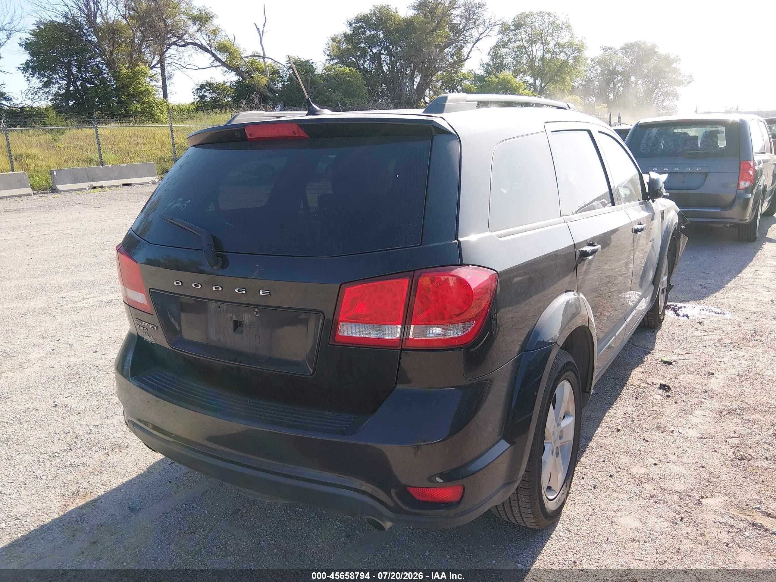 2012 Dodge Journey Sxt Black vin: 3C4PDDBG6CT187613