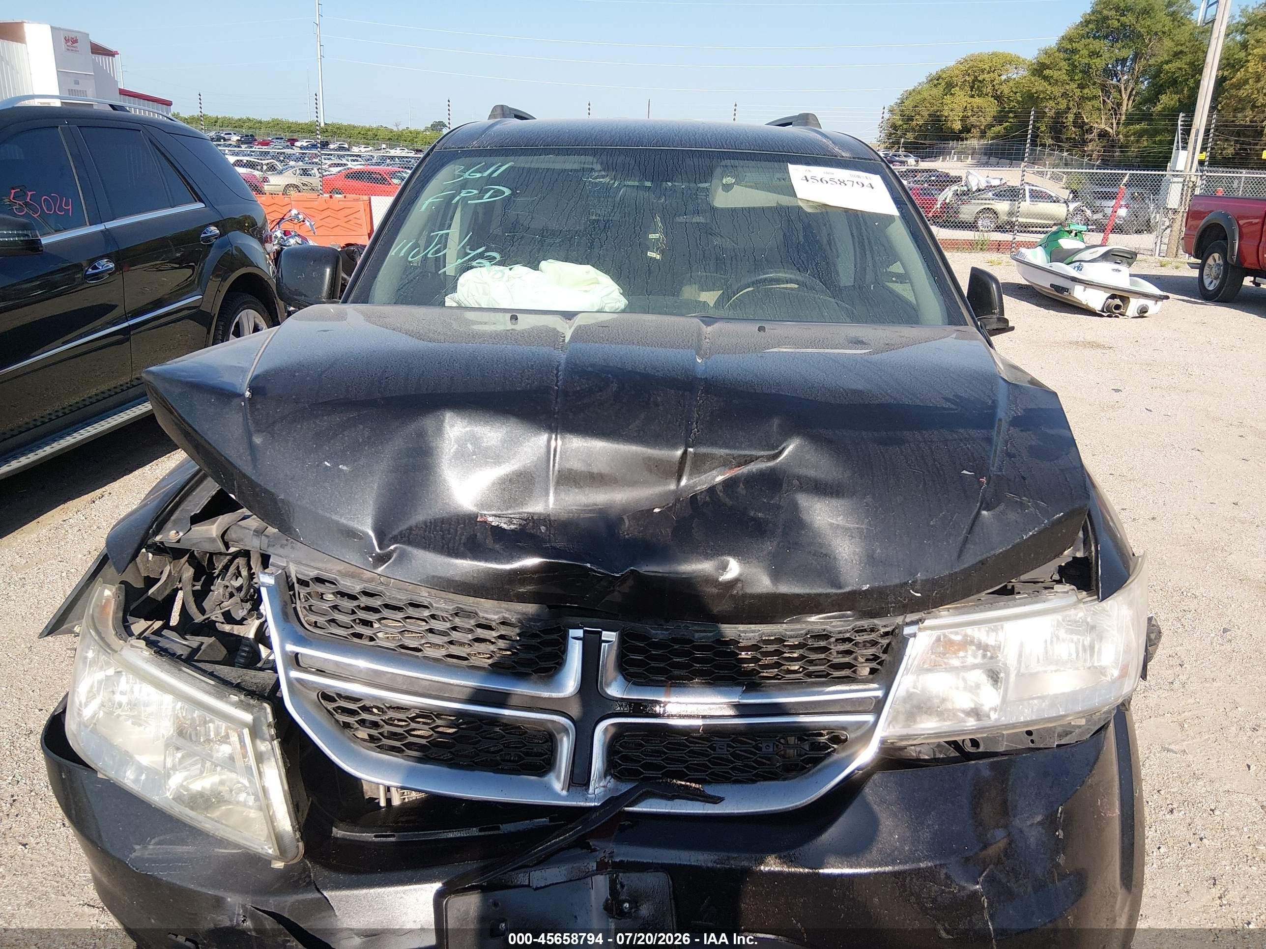 2012 Dodge Journey Sxt Black vin: 3C4PDDBG6CT187613