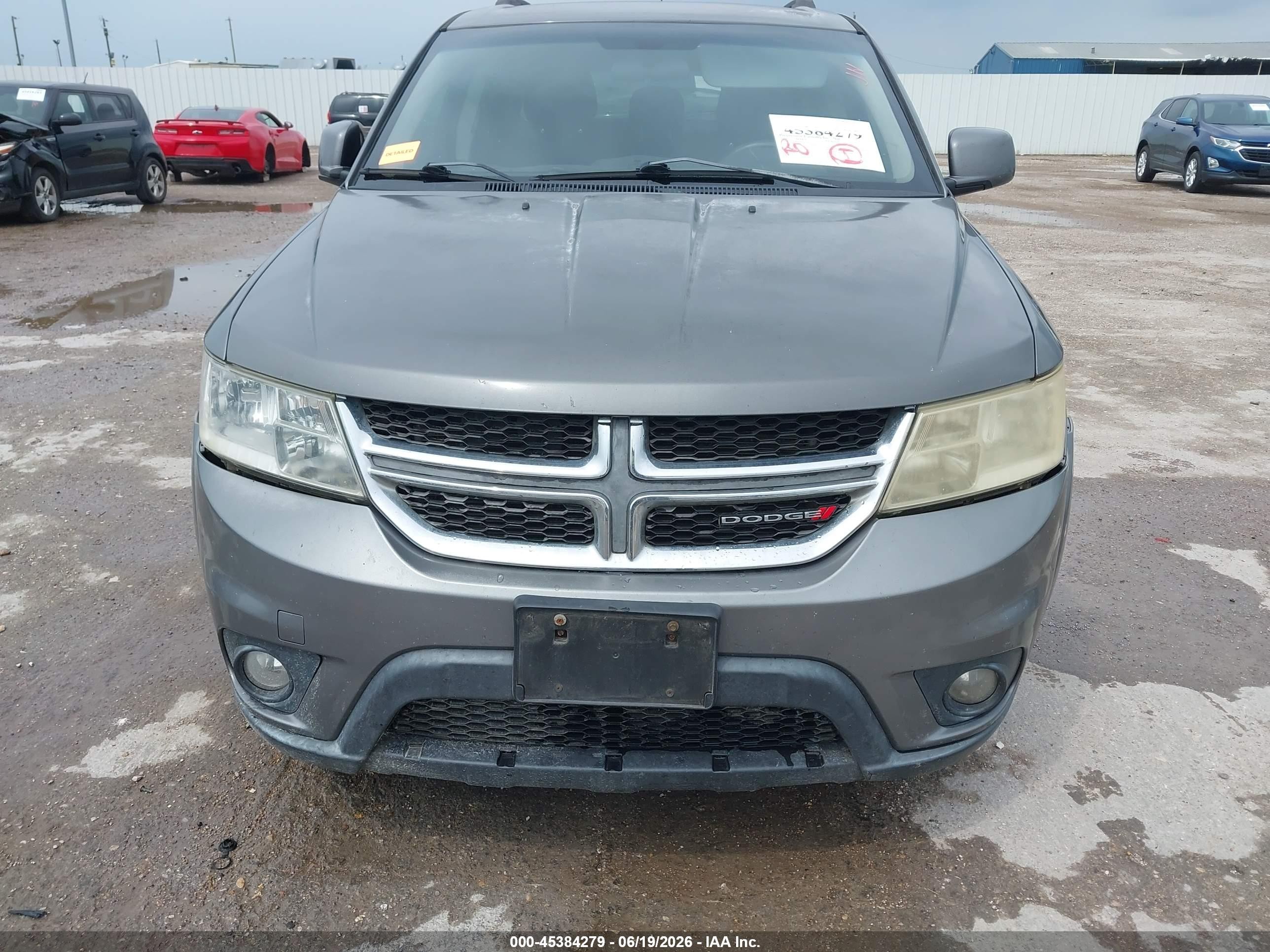 2013 Dodge Journey Sxt Gray vin: 3C4PDDBG6DT571196