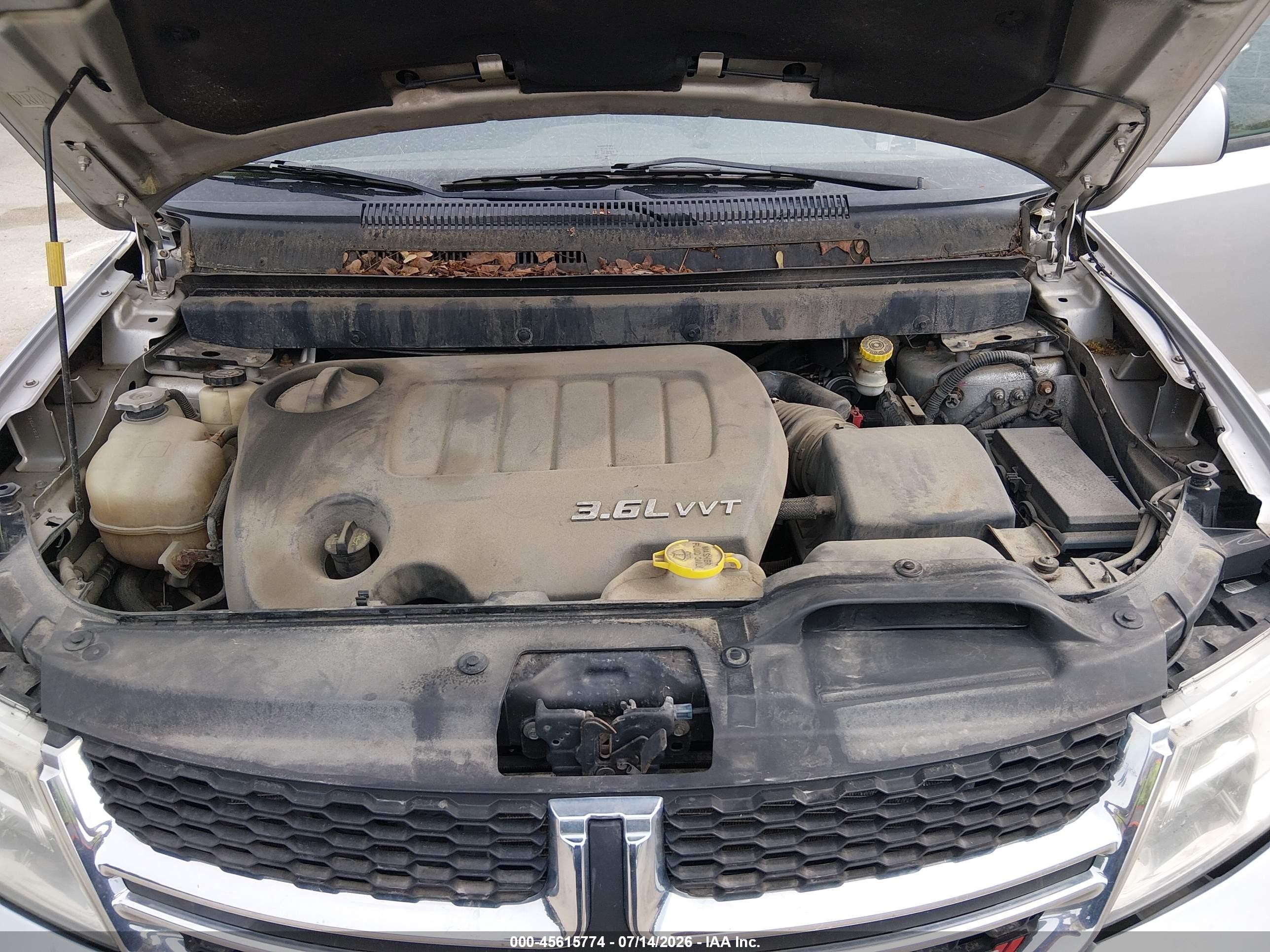 2014 Dodge Journey Sxt Silver vin: 3C4PDDBG6ET167025