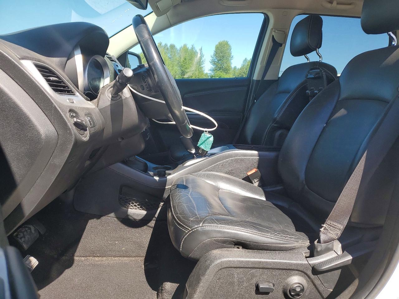 2014 Dodge Journey Sxt White vin: 3C4PDDBG6ET187811