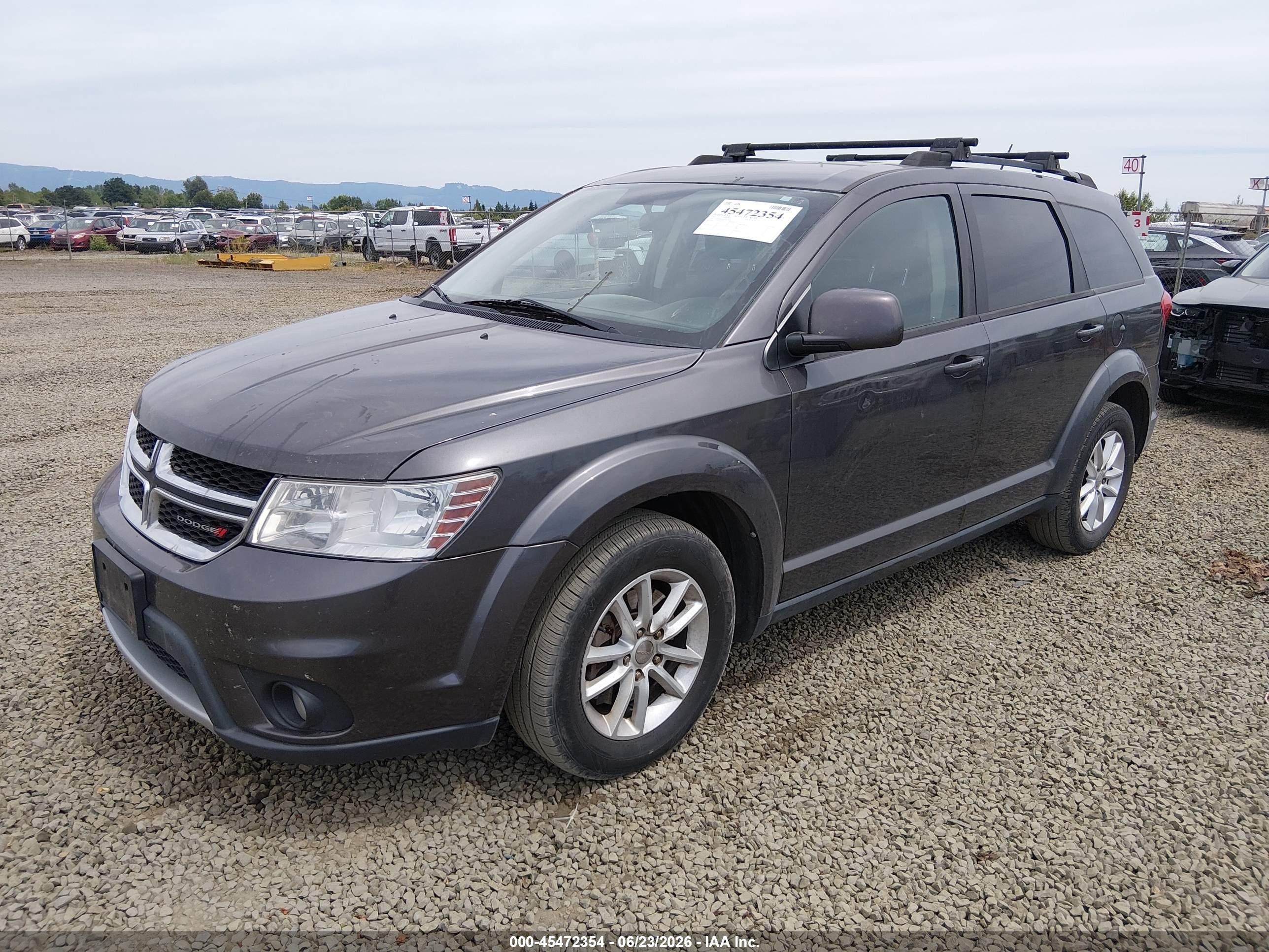 2014 Dodge Journey Sxt Серый vin: 3C4PDDBG6ET242158