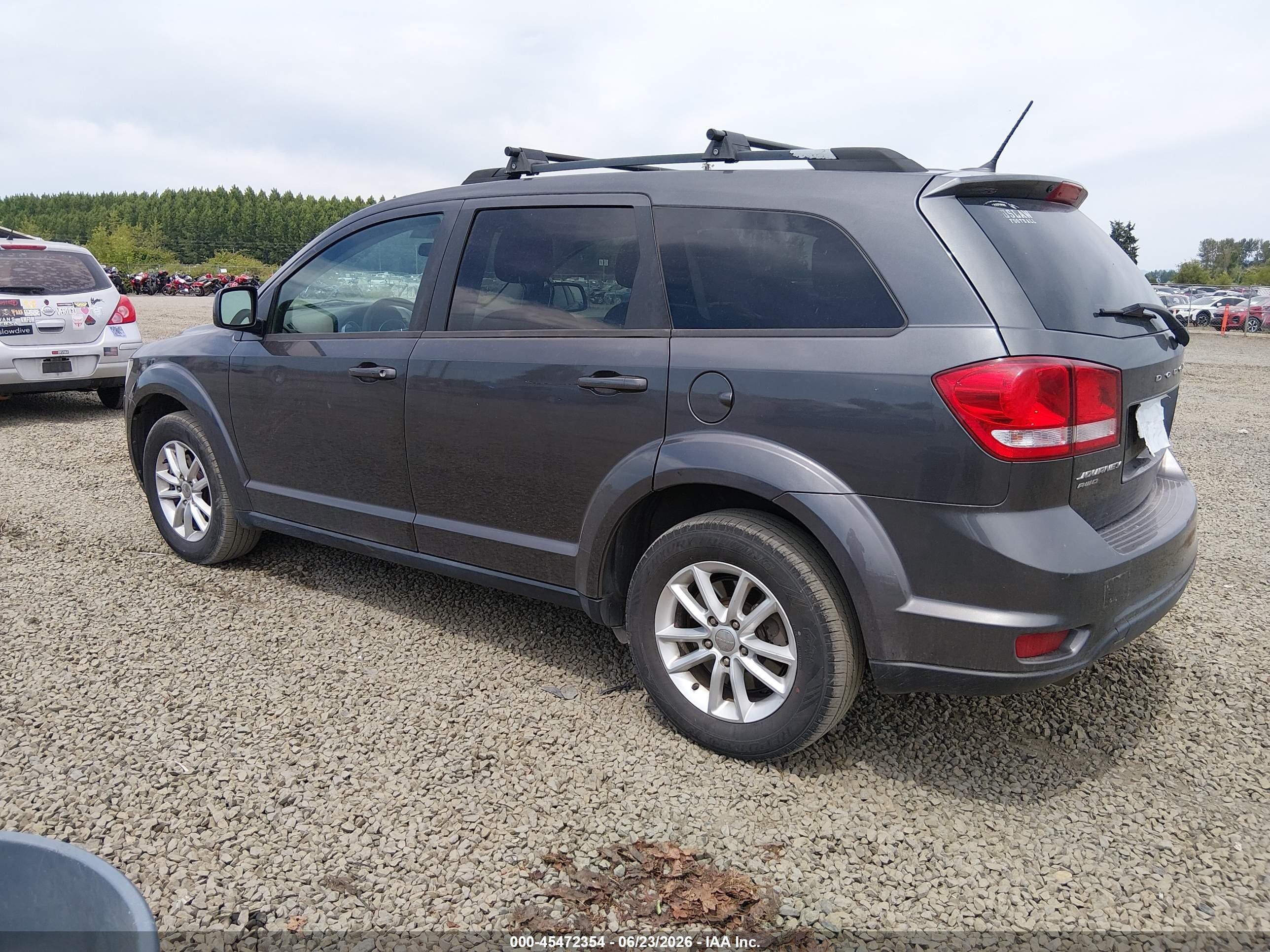 2014 Dodge Journey Sxt Серый vin: 3C4PDDBG6ET242158