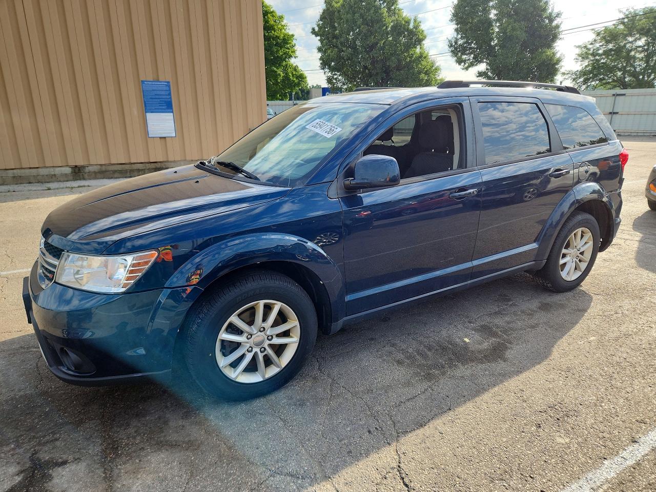 2014 Dodge Journey Sxt Blue vin: 3C4PDDBG6ET271367