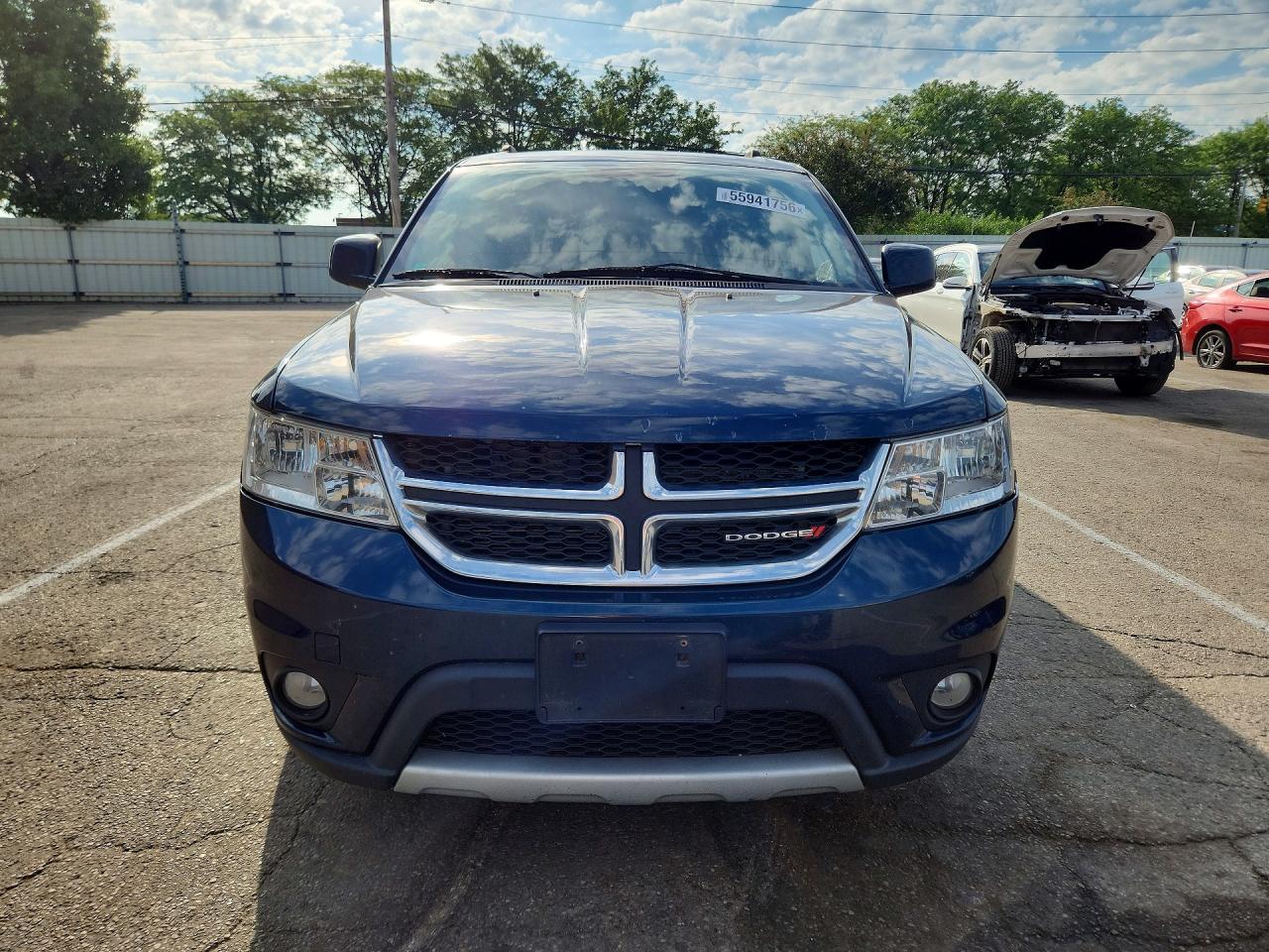 2014 Dodge Journey Sxt Blue vin: 3C4PDDBG6ET271367