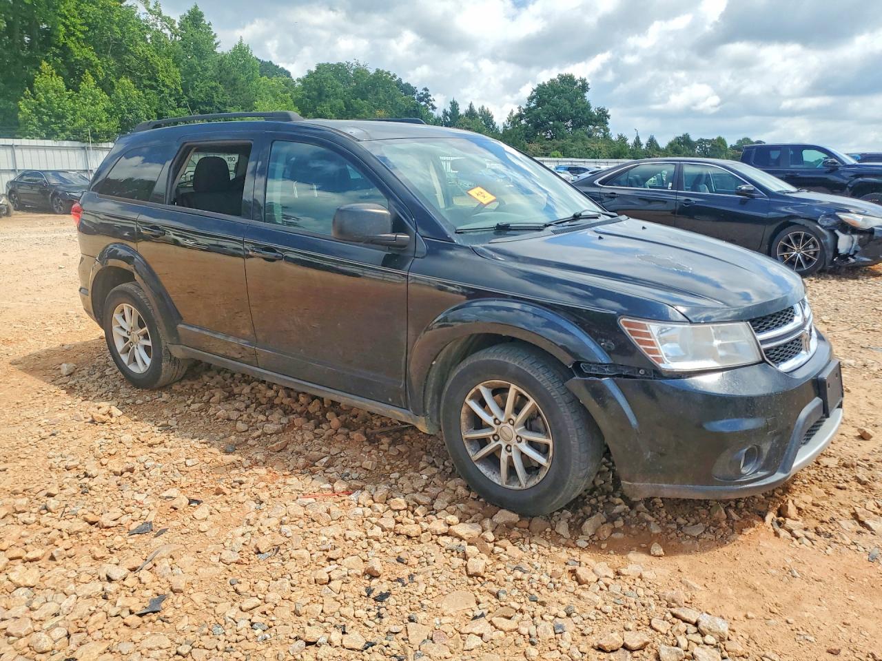 2014 Dodge Journey Sxt Black vin: 3C4PDDBG6ET297340
