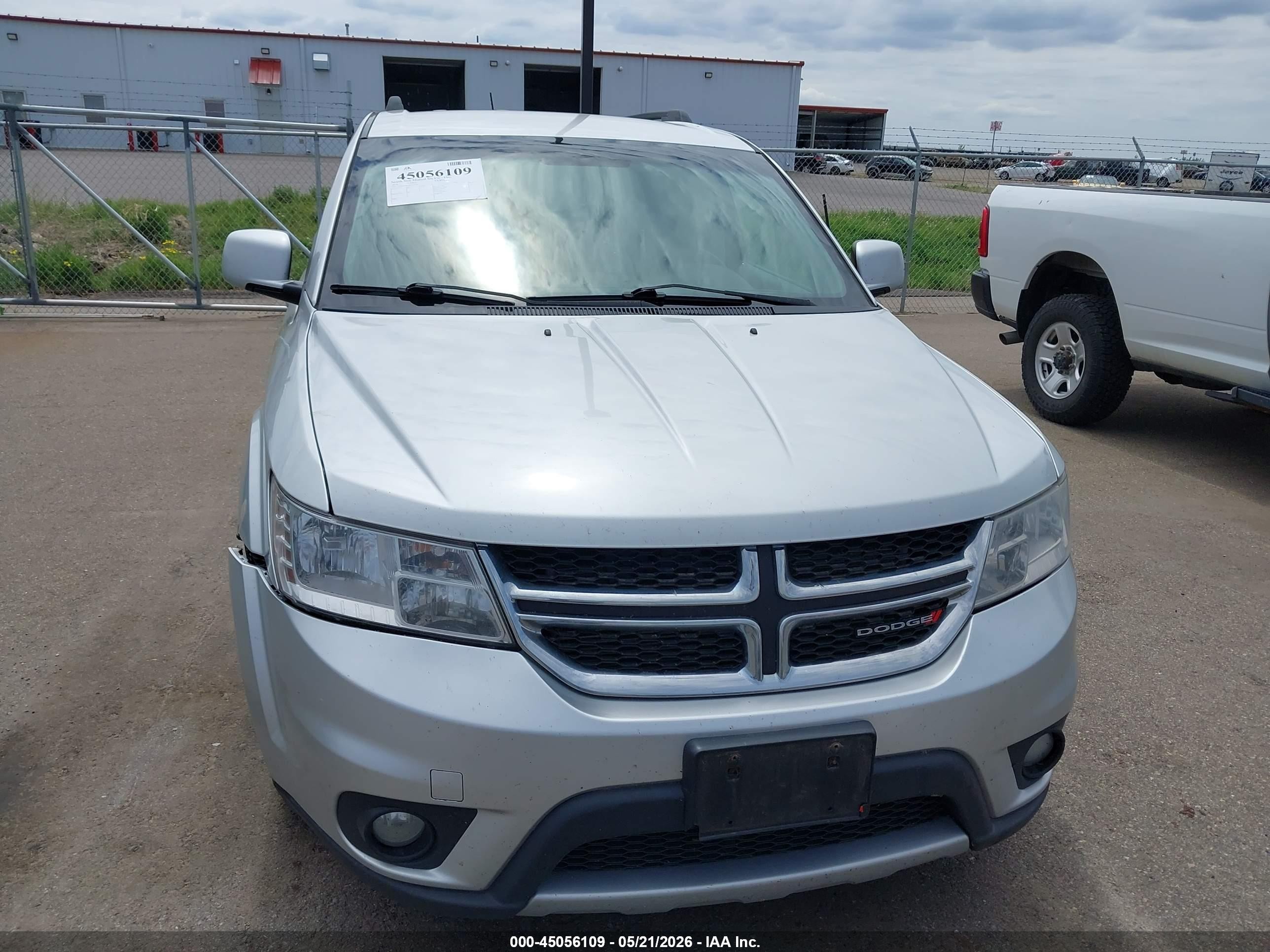 2014 Dodge Journey Sxt Silver vin: 3C4PDDBG6ET302097