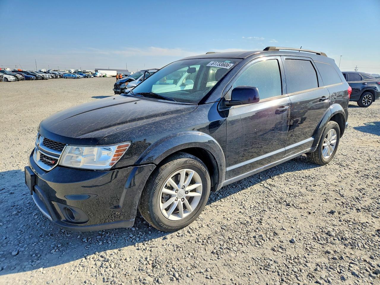 2016 Dodge Journey Sxt Black vin: 3C4PDDBG6GT209096