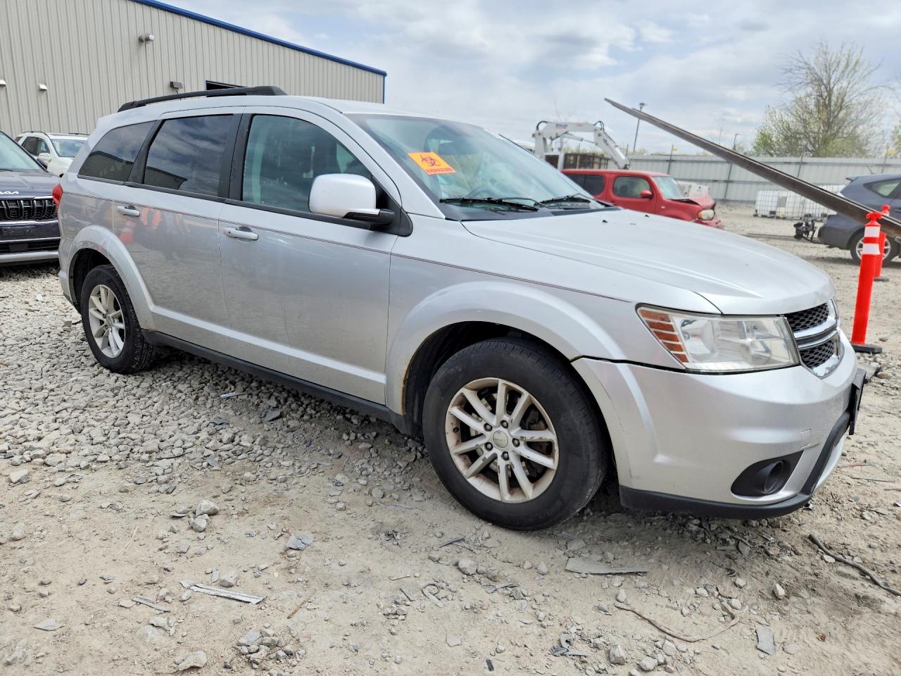 2013 Dodge Journey Sxt Silver vin: 3C4PDDBG7DT549269