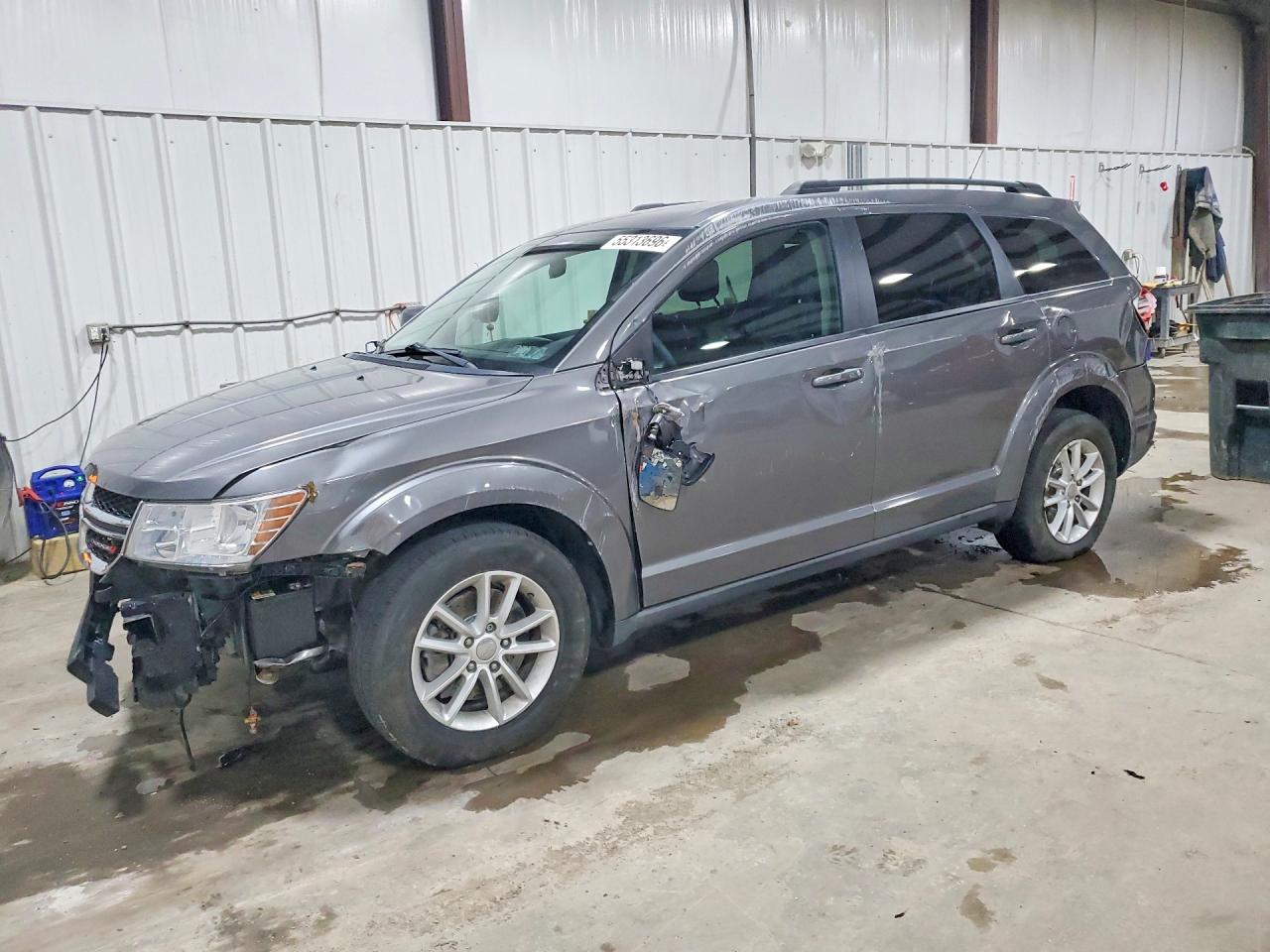 2013 Dodge Journey Sxt Gray vin: 3C4PDDBG7DT571336
