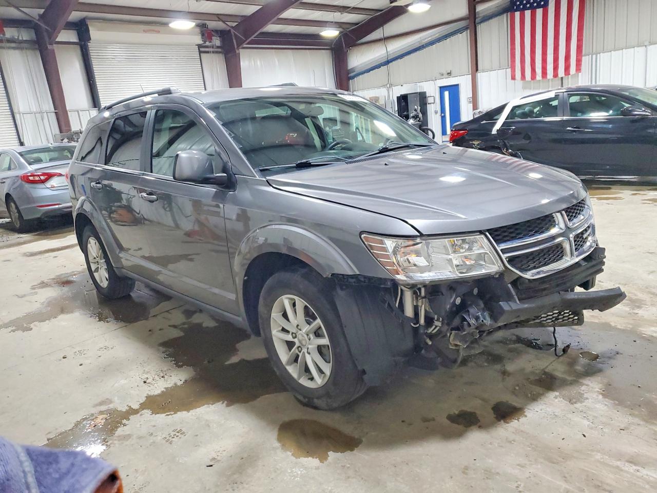 2013 Dodge Journey Sxt Gray vin: 3C4PDDBG7DT571336