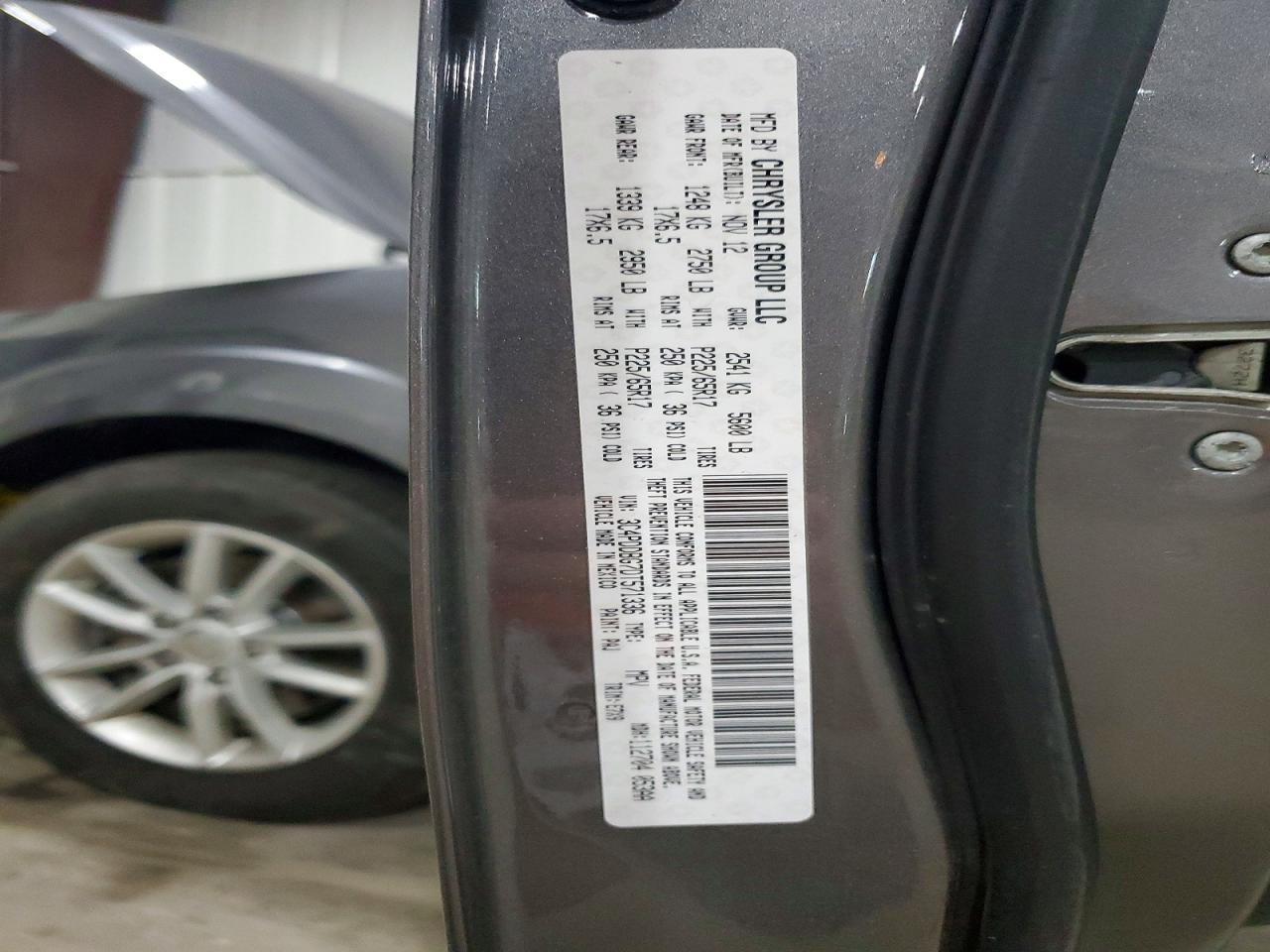 2013 Dodge Journey Sxt Gray vin: 3C4PDDBG7DT571336