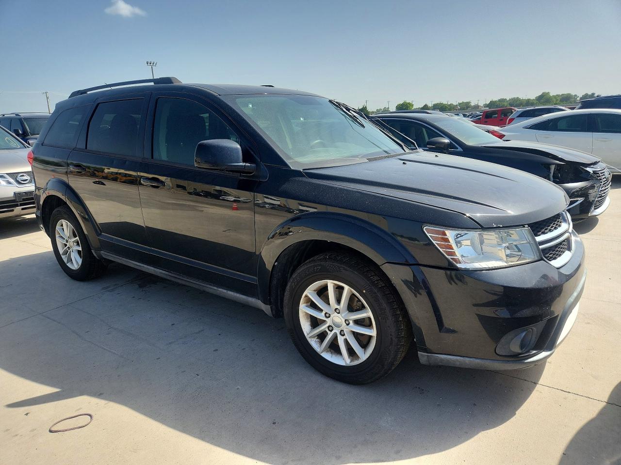 2013 Dodge Journey Sxt Black vin: 3C4PDDBG7DT614783