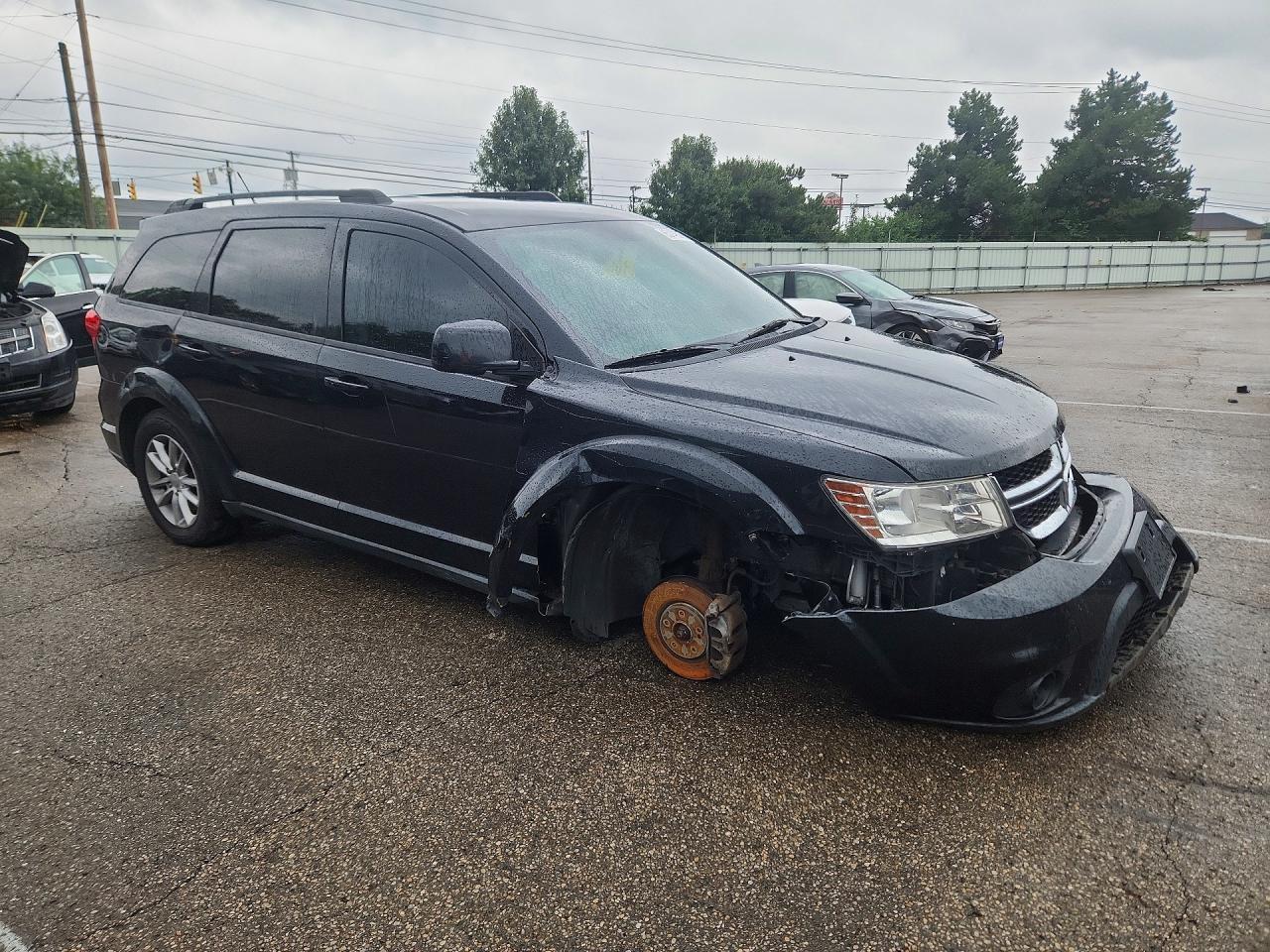 2013 Dodge Journey Sxt Black vin: 3C4PDDBG7DT716696