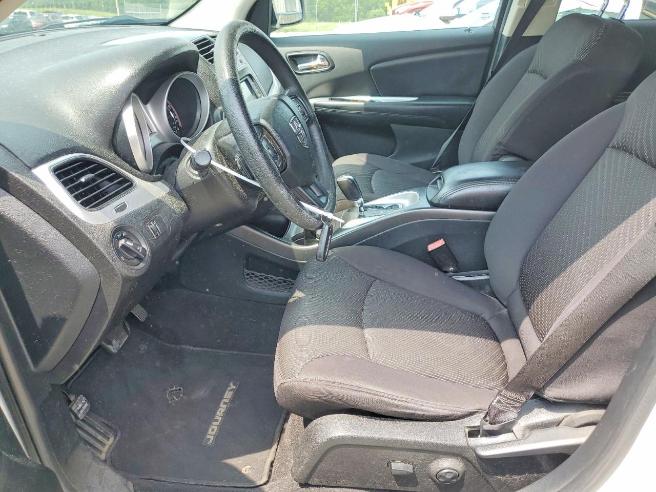 2014 Dodge Journey Sxt White vin: 3C4PDDBG7ET127942