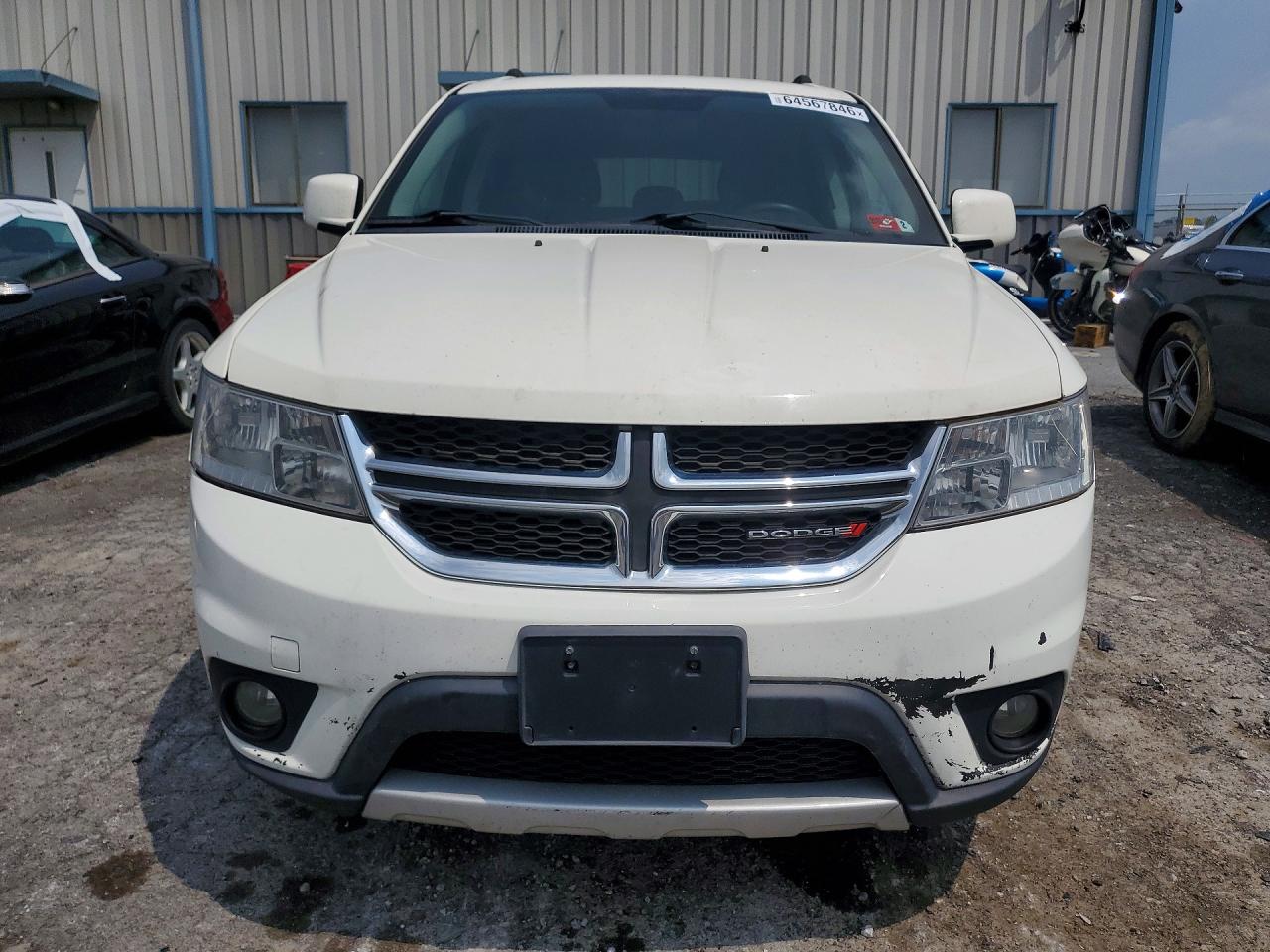 2014 Dodge Journey Sxt White vin: 3C4PDDBG7ET127942