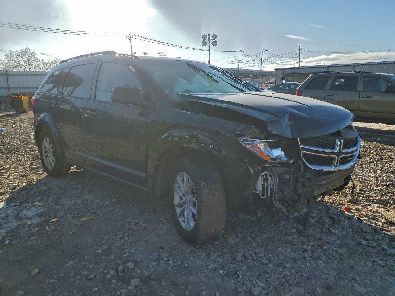 2014 Dodge Journey Sxt Black vin: 3C4PDDBG7ET138603