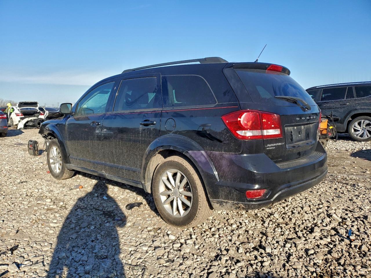 2014 Dodge Journey Sxt Black vin: 3C4PDDBG7ET138603