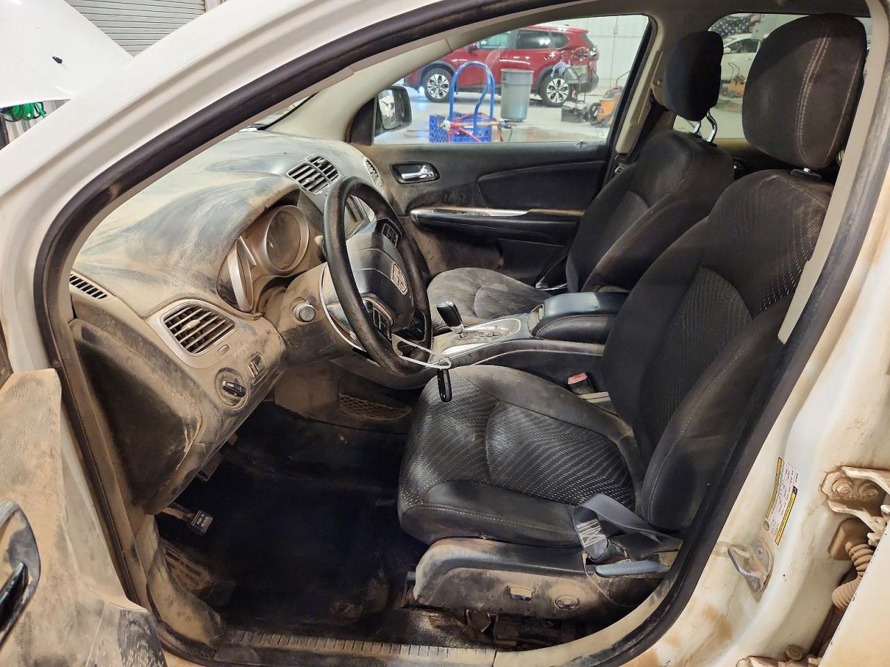 2014 Dodge Journey Sxt White vin: 3C4PDDBG7ET193181