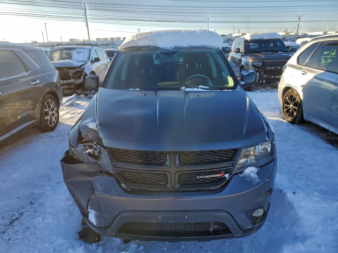 2014 Dodge Journey Sxt Gray vin: 3C4PDDBG7ET236109