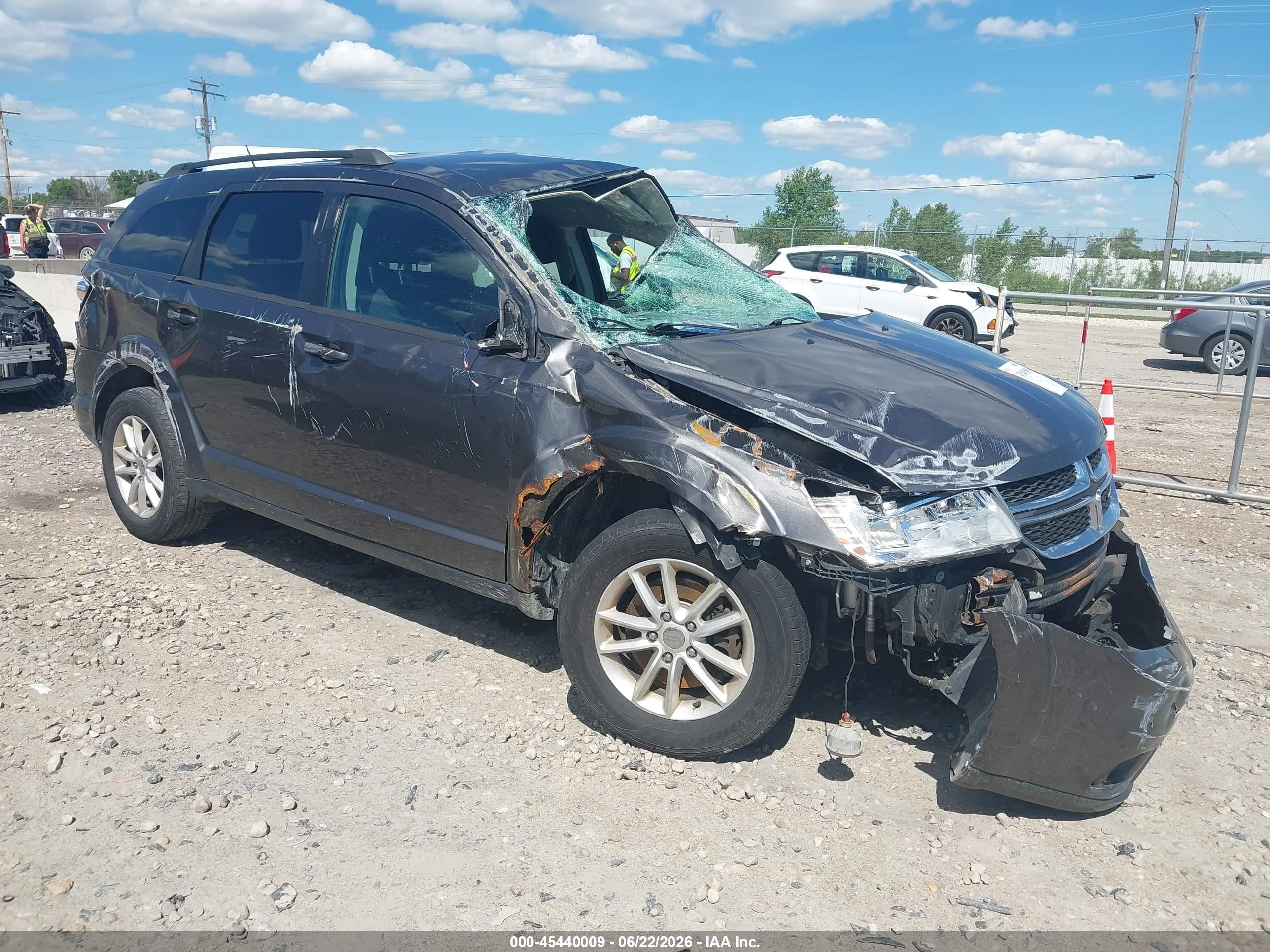 2015 Dodge Journey Sxt Серый vin: 3C4PDDBG7FT618609