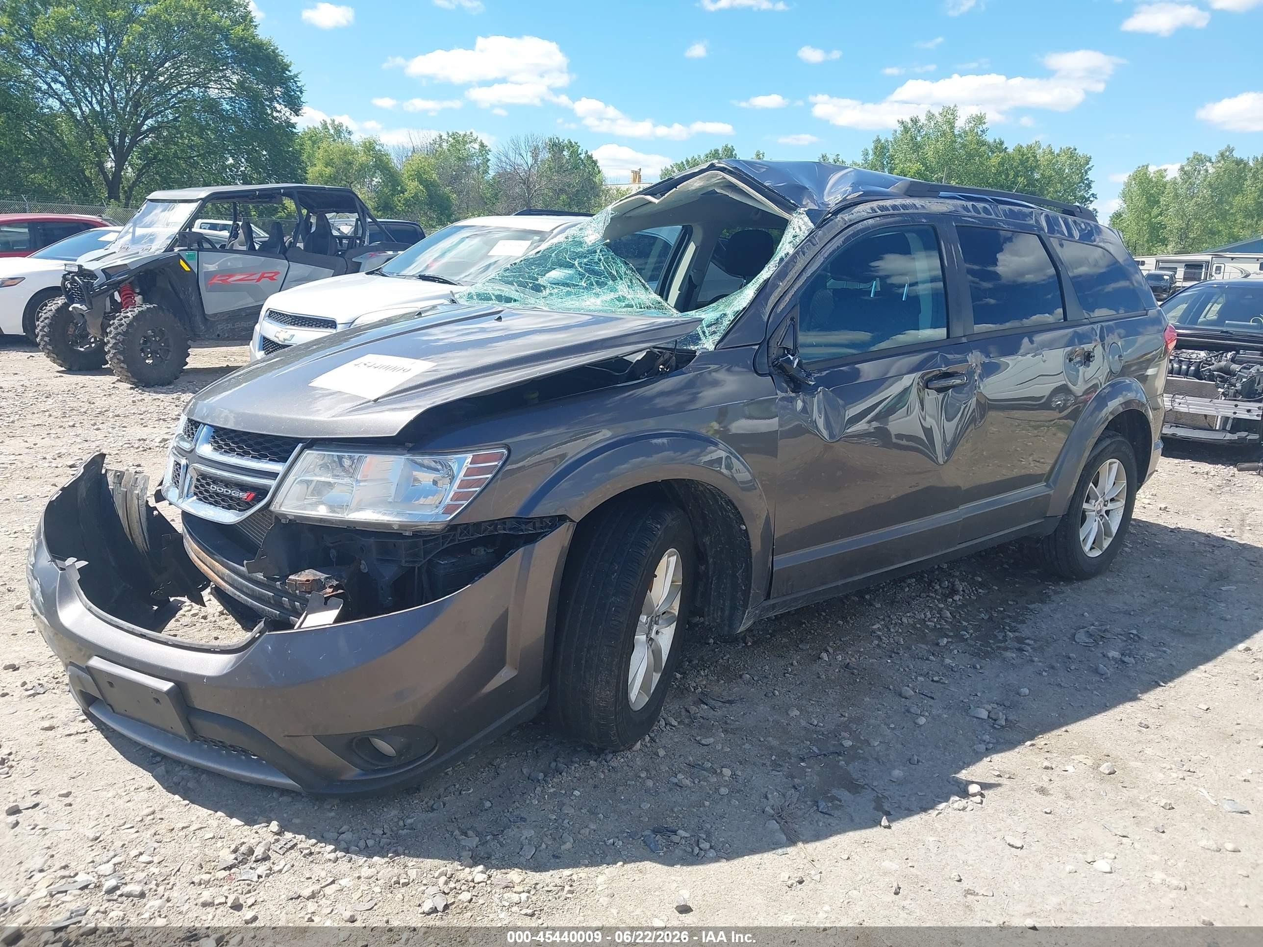 2015 Dodge Journey Sxt Серый vin: 3C4PDDBG7FT618609