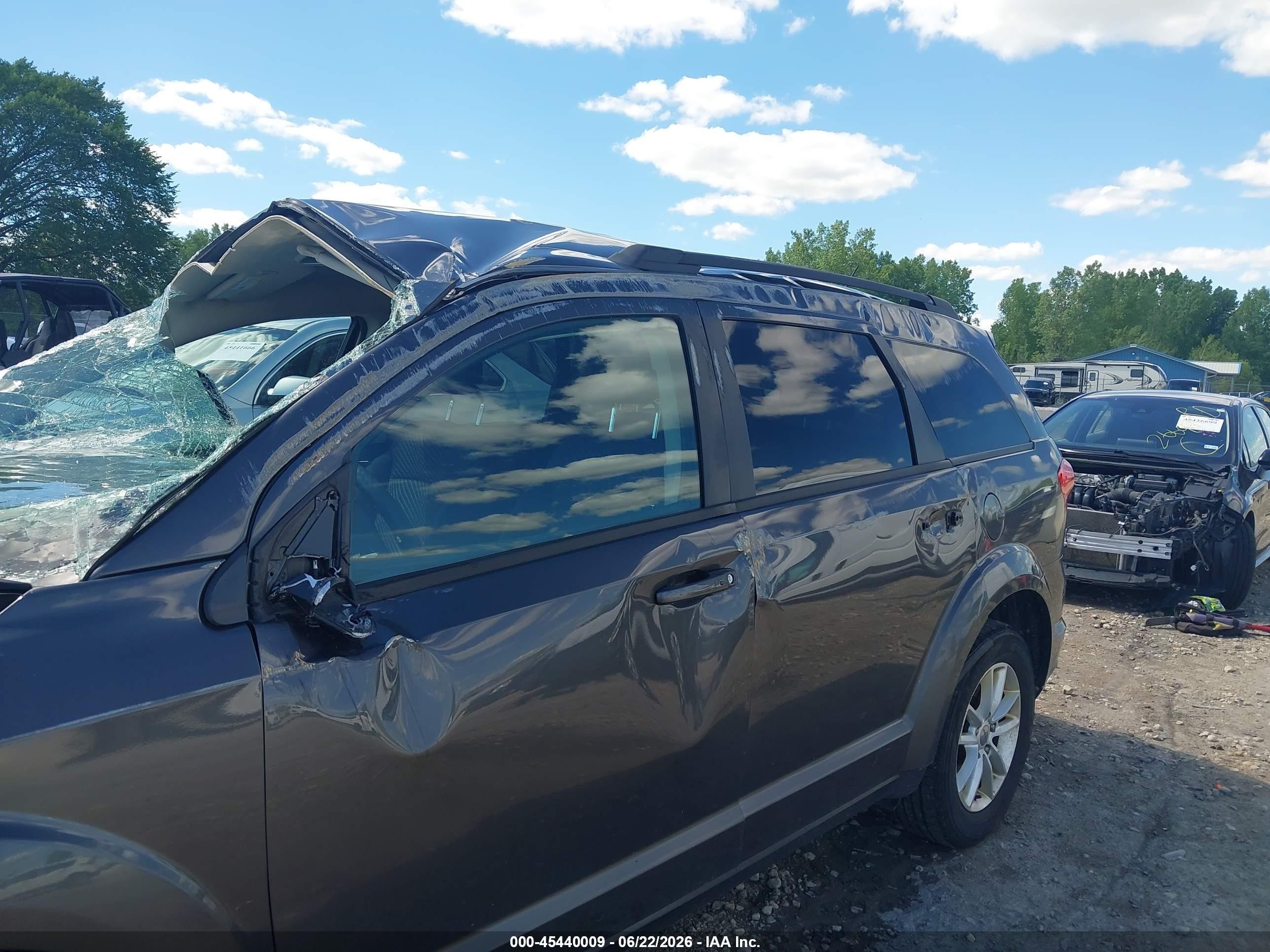2015 Dodge Journey Sxt Серый vin: 3C4PDDBG7FT618609