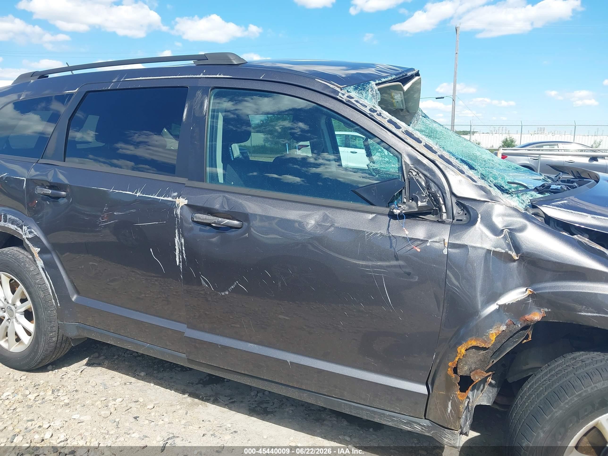 2015 Dodge Journey Sxt Серый vin: 3C4PDDBG7FT618609