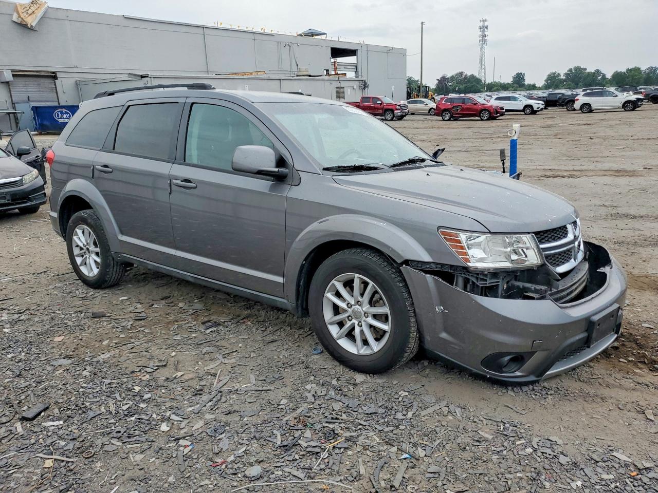 2013 Dodge Journey Sxt Серый vin: 3C4PDDBG8DT504650