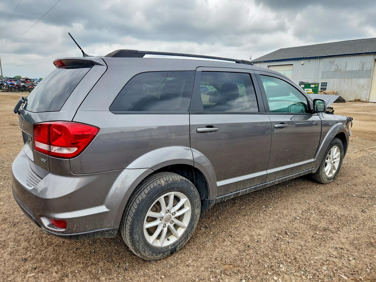 2013 Dodge Journey Sxt Gray vin: 3C4PDDBG8DT519259