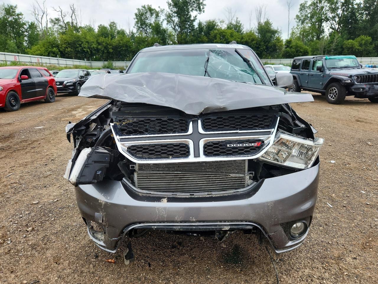 2013 Dodge Journey Sxt Gray vin: 3C4PDDBG8DT519259
