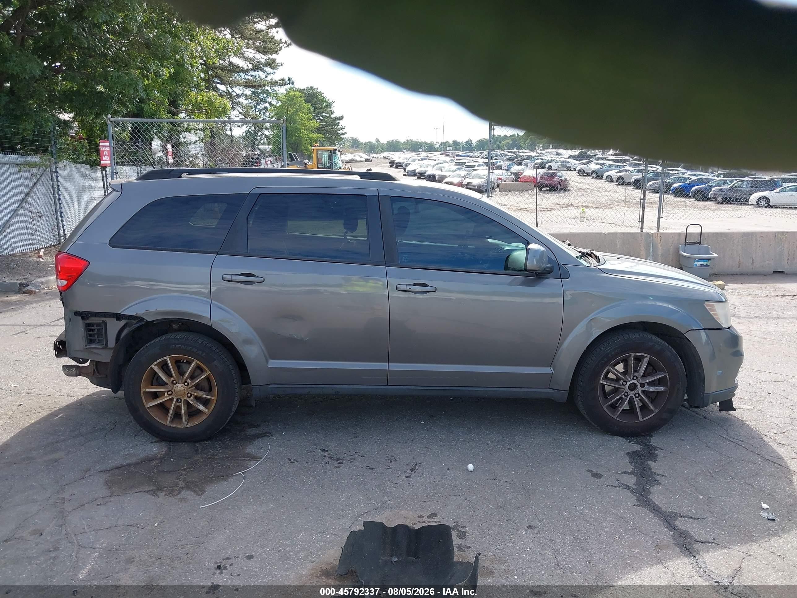 2013 Dodge Journey Sxt Gray vin: 3C4PDDBG8DT571491