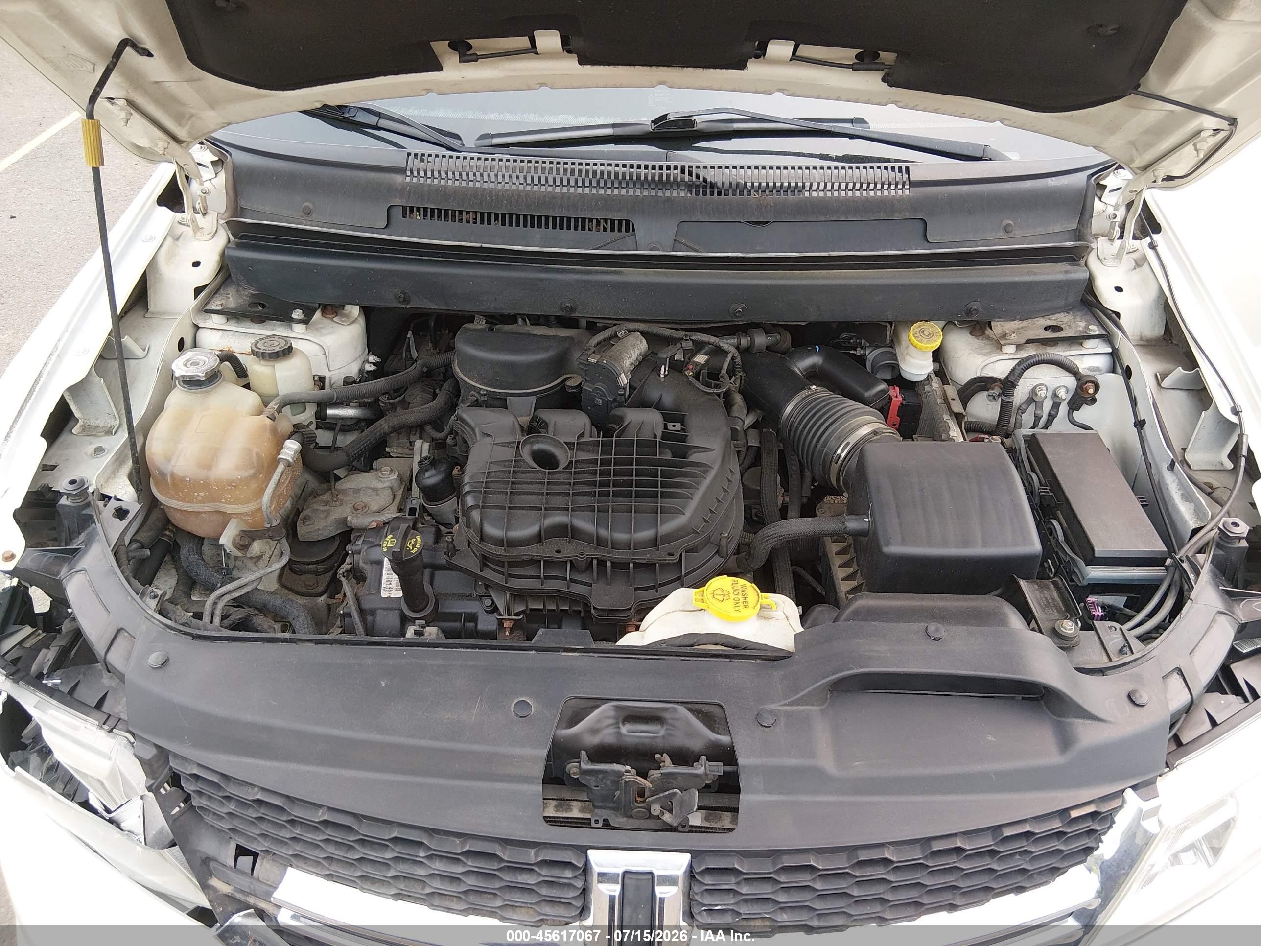 2013 Dodge Journey Sxt White vin: 3C4PDDBG8DT579347