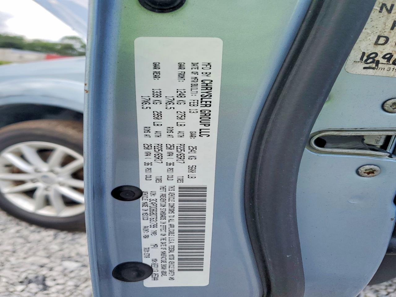 2013 Dodge Journey Sxt Blue vin: 3C4PDDBG8DT631799