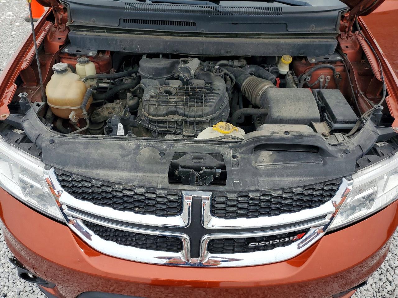2014 Dodge Journey Sxt Orange vin: 3C4PDDBG8ET128047