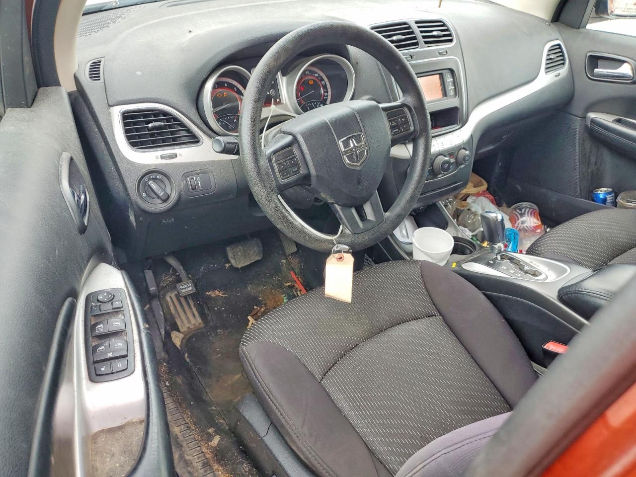 2014 Dodge Journey Sxt Orange vin: 3C4PDDBG8ET128047