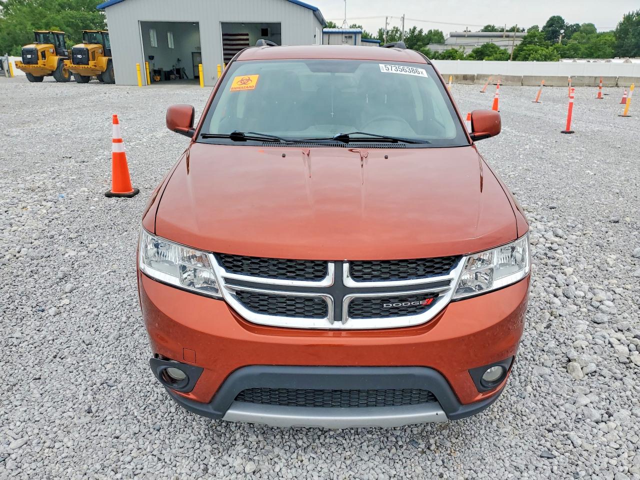 2014 Dodge Journey Sxt Orange vin: 3C4PDDBG8ET128047