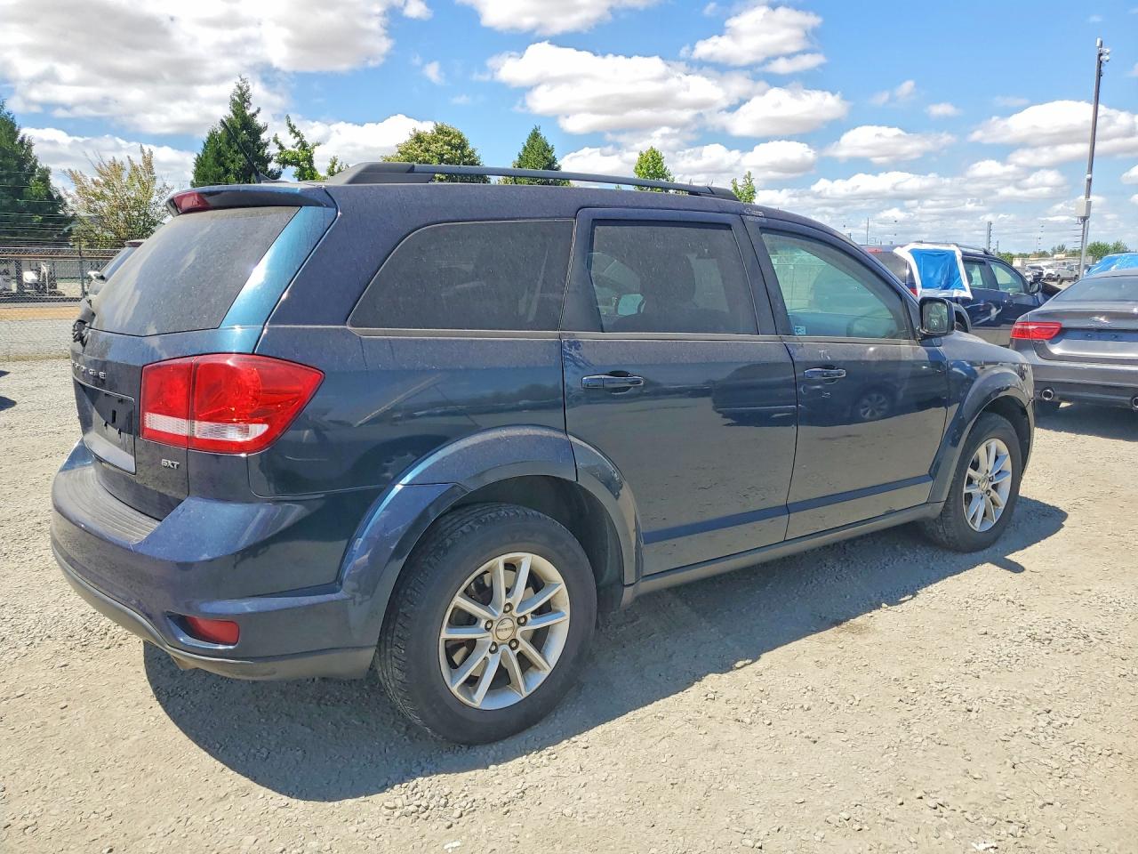 2014 Dodge Journey Sxt Blue vin: 3C4PDDBG8ET143776