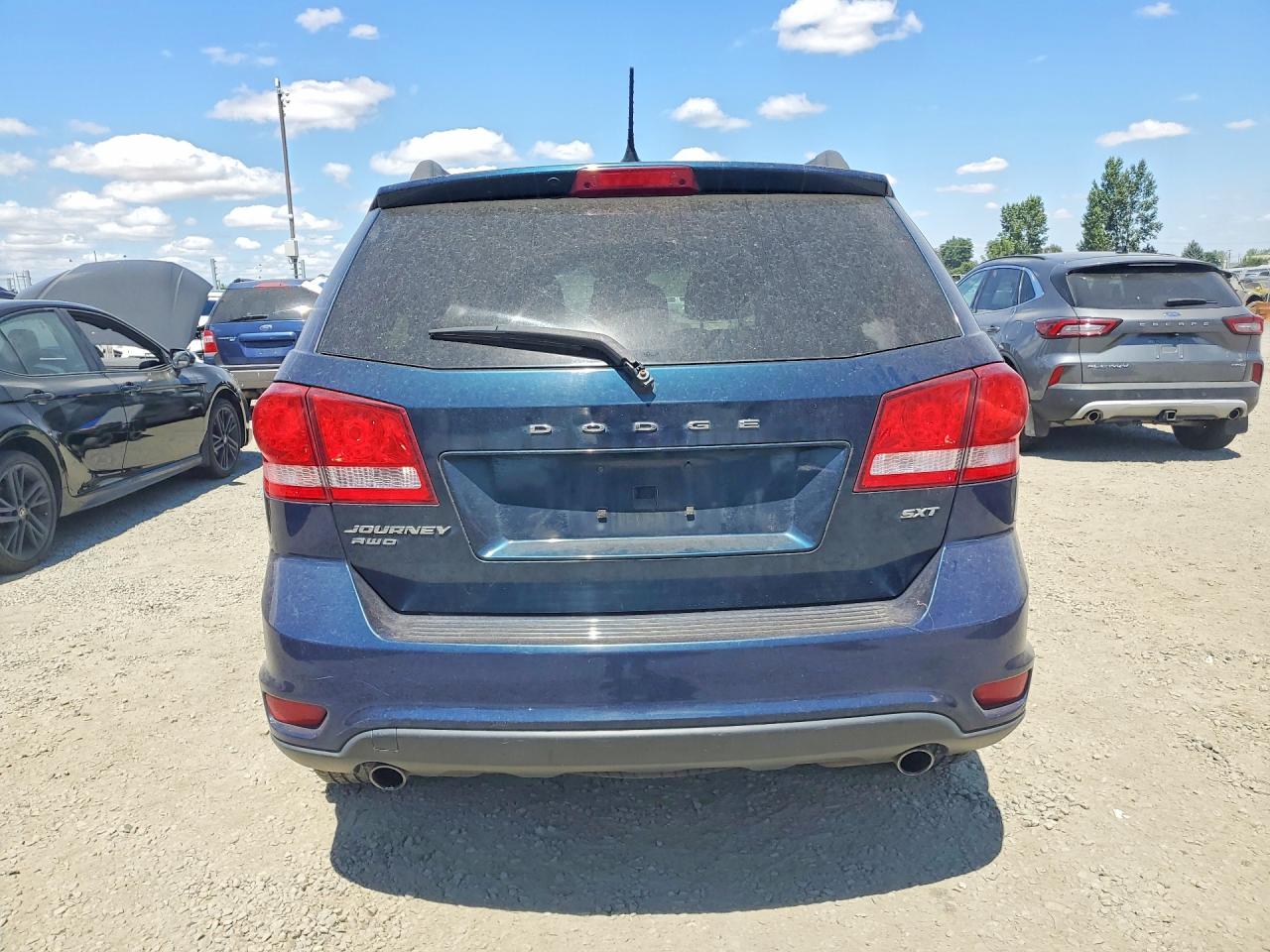 2014 Dodge Journey Sxt Blue vin: 3C4PDDBG8ET143776
