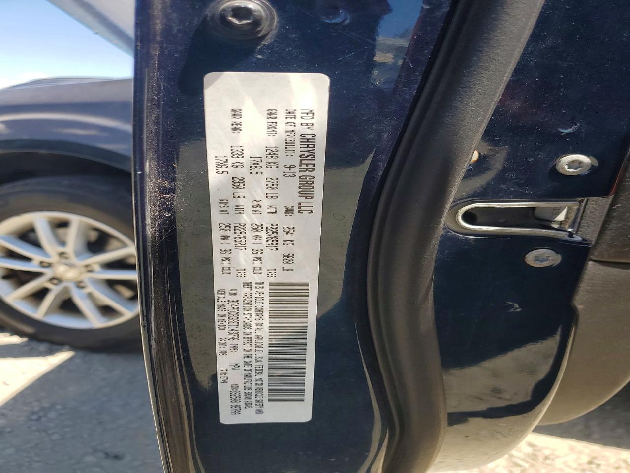 2014 Dodge Journey Sxt Blue vin: 3C4PDDBG8ET143776
