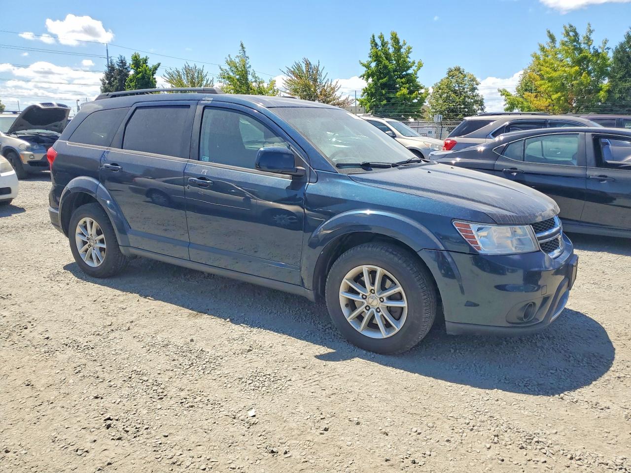 2014 Dodge Journey Sxt Blue vin: 3C4PDDBG8ET143776