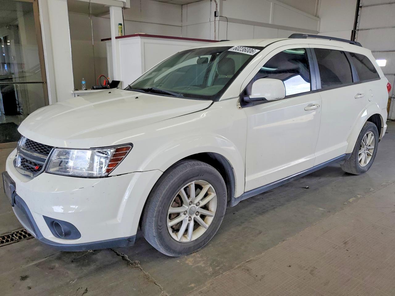 2014 Dodge Journey Sxt White vin: 3C4PDDBG8ET212143