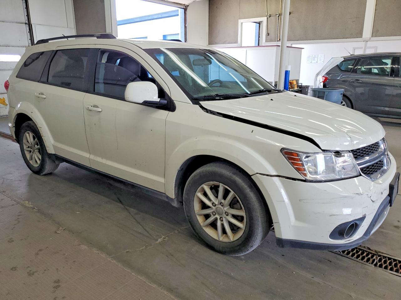2014 Dodge Journey Sxt White vin: 3C4PDDBG8ET212143