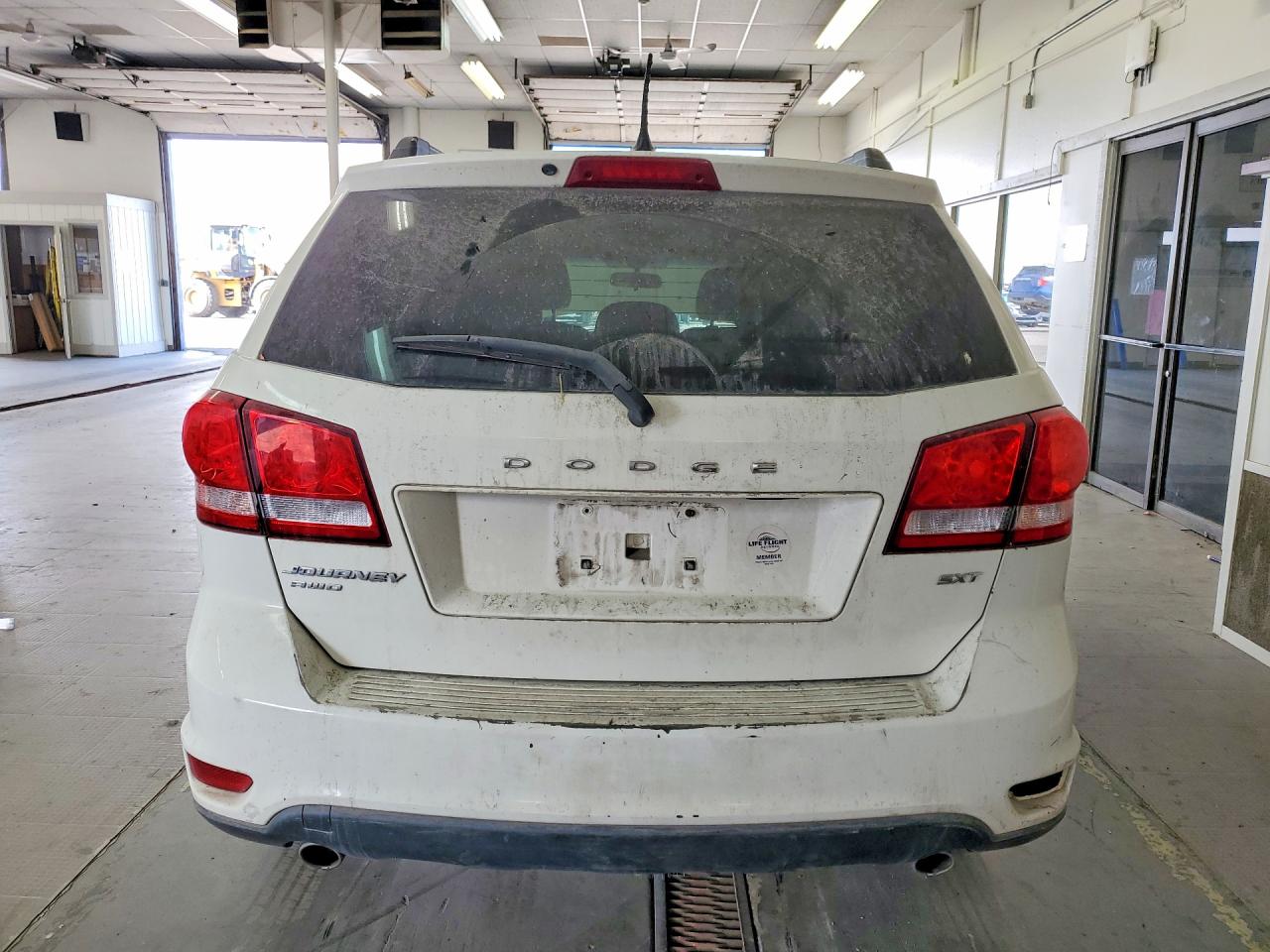 2014 Dodge Journey Sxt White vin: 3C4PDDBG8ET212143