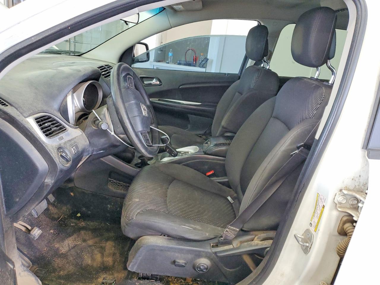 2014 Dodge Journey Sxt White vin: 3C4PDDBG8ET212143
