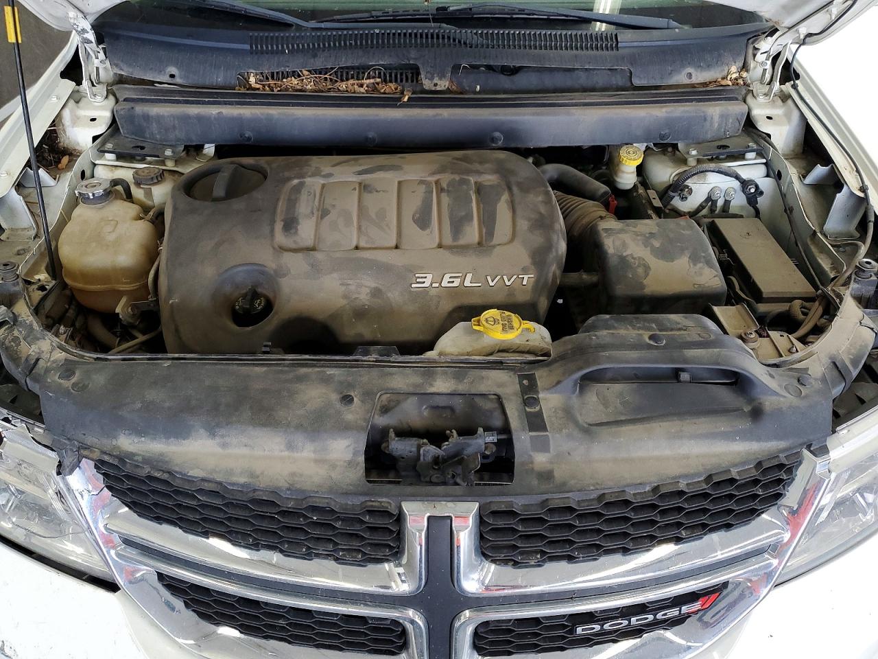 2014 Dodge Journey Sxt White vin: 3C4PDDBG8ET212143