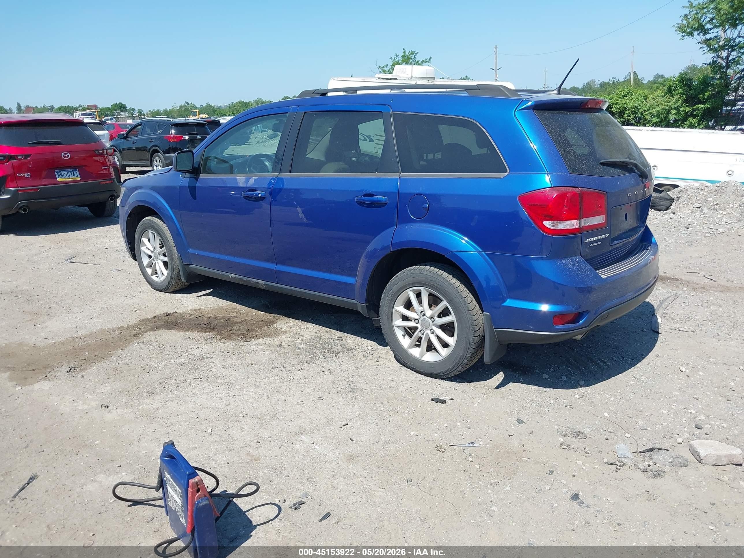 2015 Dodge Journey Sxt Dark Blue vin: 3C4PDDBG8FT512637