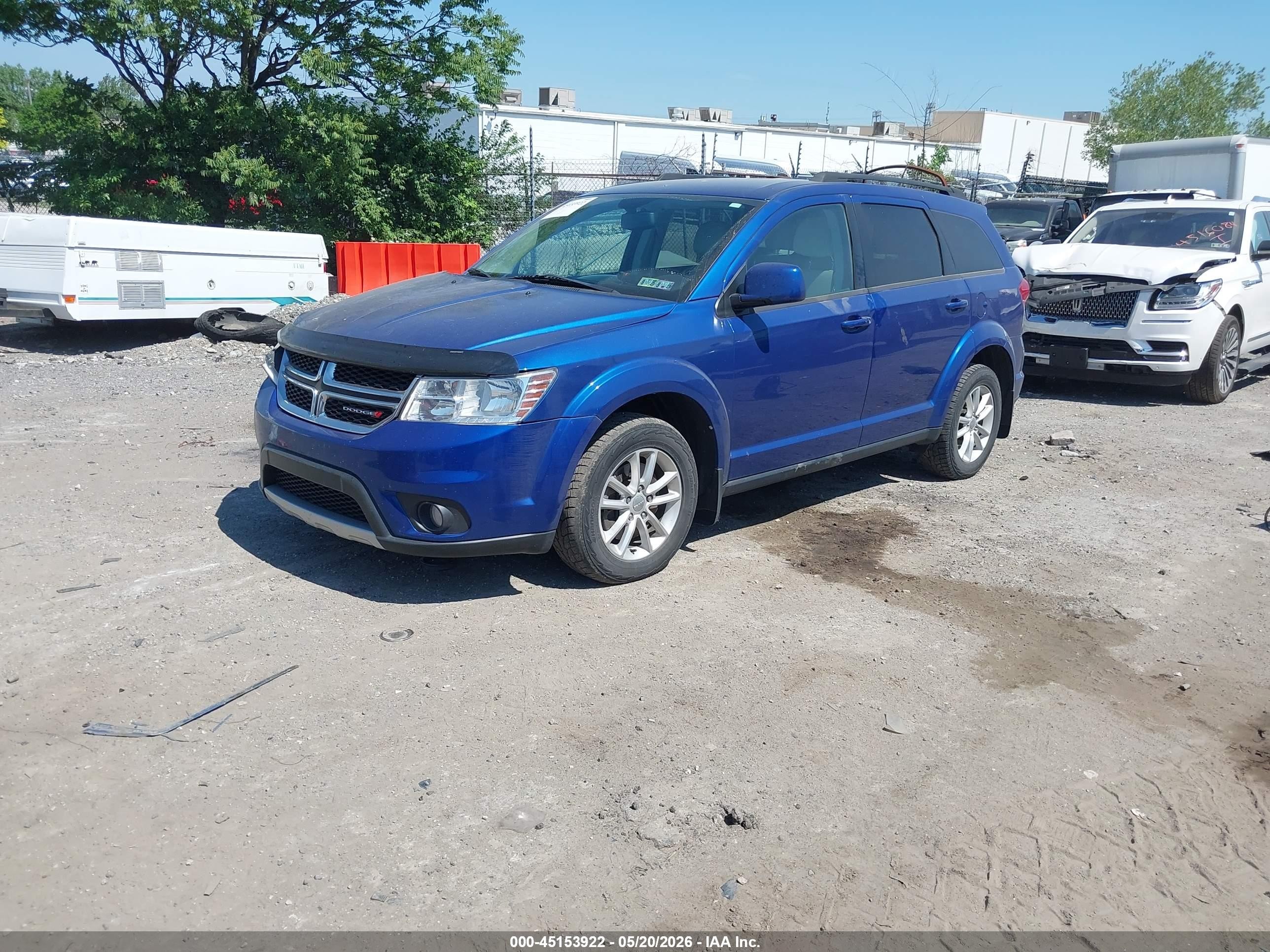 2015 Dodge Journey Sxt Dark Blue vin: 3C4PDDBG8FT512637