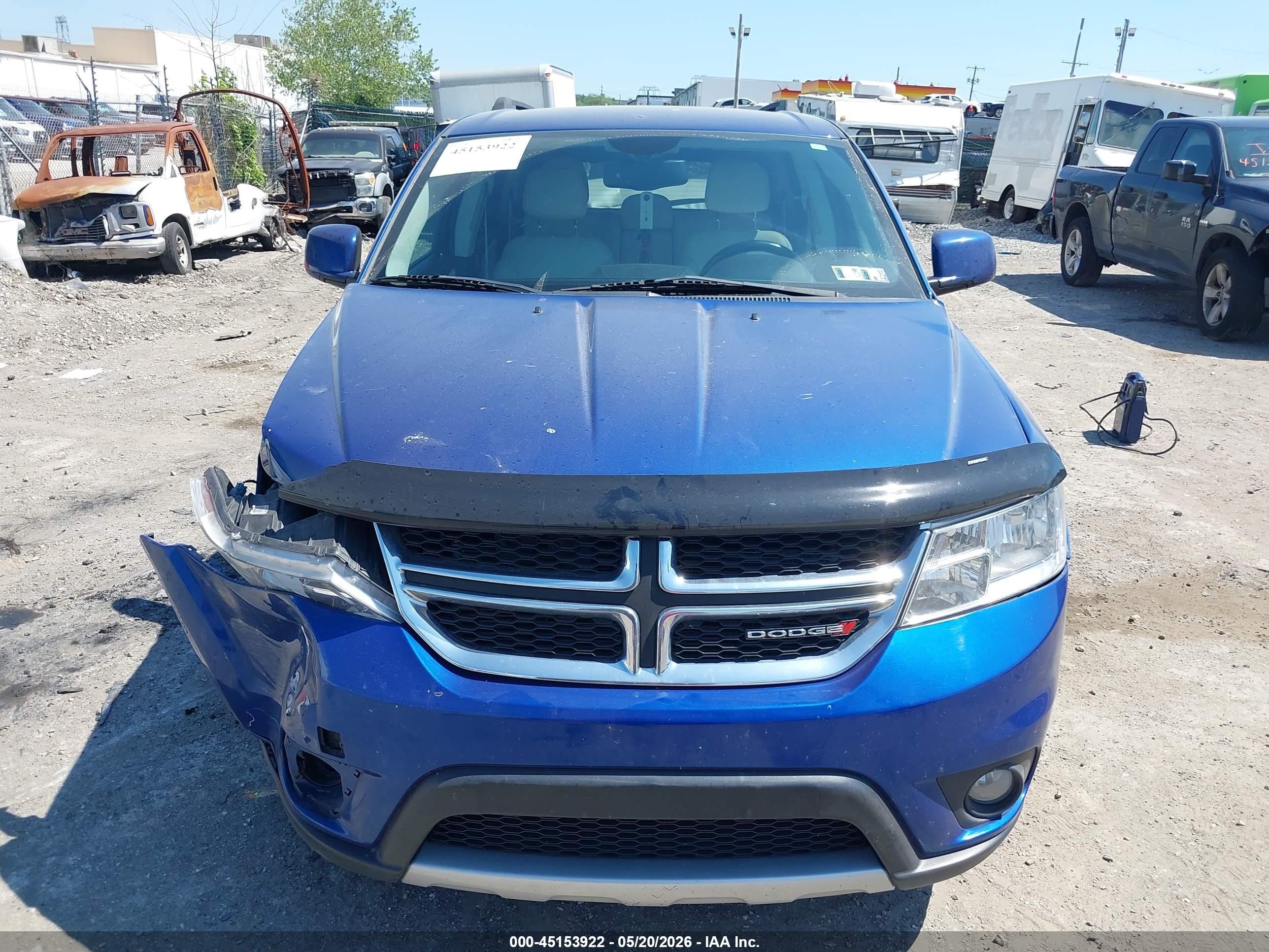 2015 Dodge Journey Sxt Dark Blue vin: 3C4PDDBG8FT512637